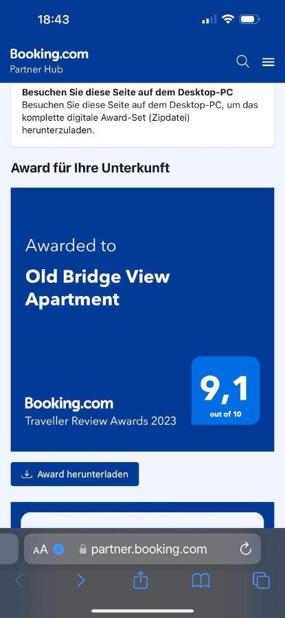 Old Bridge View Apartment Heidelberg Esterno foto